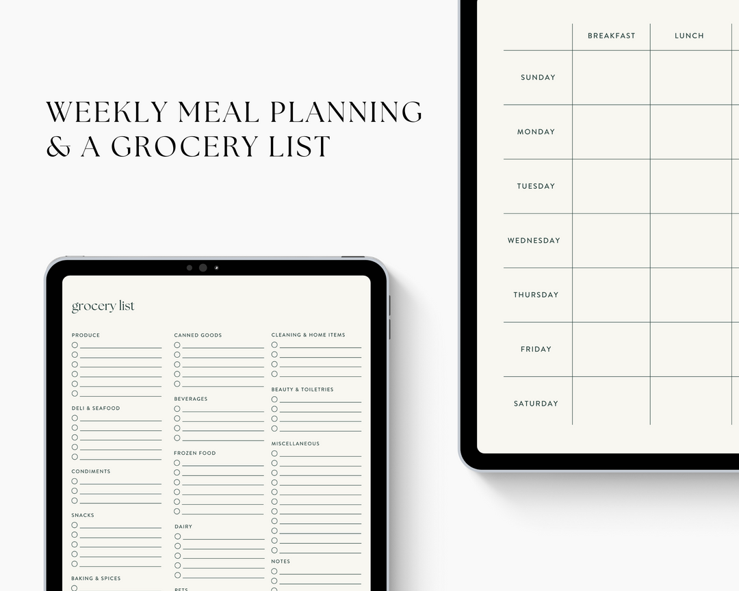 Digital Recipe Book for iPad & Tablet