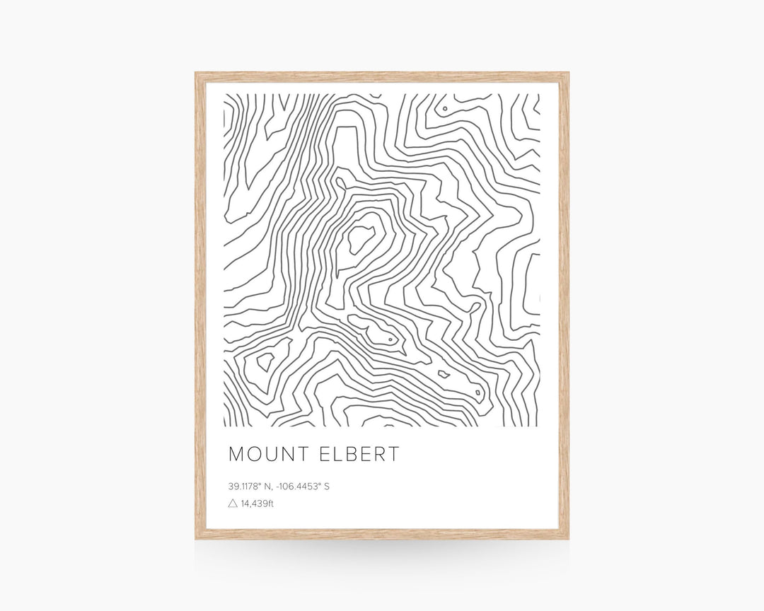 Mount Elbert Colorado Mountain Adventure Hiking Trail Wall Art Digital Download, Digital Wall Art, Printable, Gift, Instant Print Download