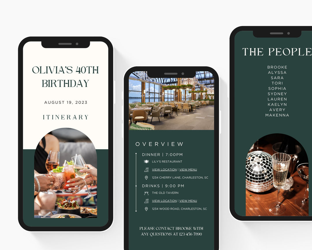 40th Birthday Itinerary Template | Edit on Canva – Shop Solid Society 40th-birthday-itinerary-template-edit-on-canva-shop-solid-society
